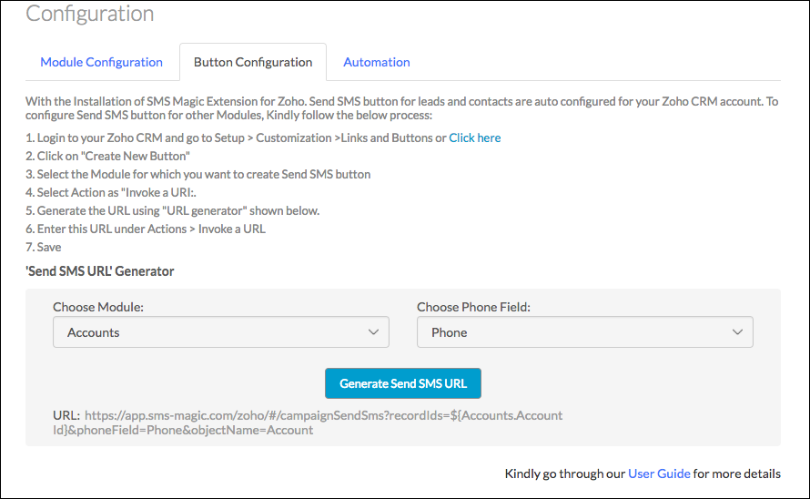 configure-sms-magic-zoho-5